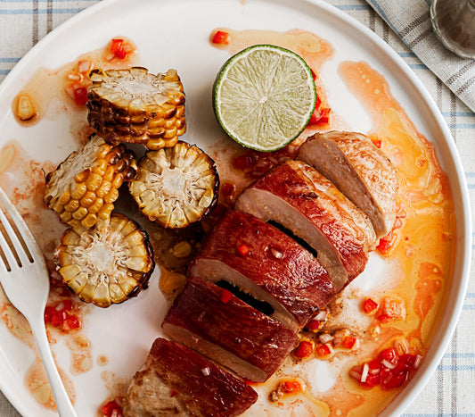 Serrano Ham And Chicken Croquettes With Classic Spanish Mixed Salad