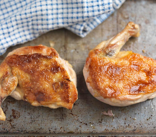 Pan Roasted Guinea Fowl With Truffles And Leek