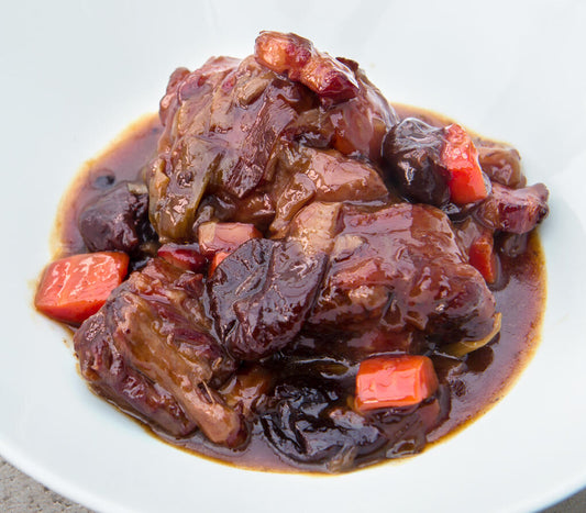 How to Cook Oxtail with Prunes & Pancetta