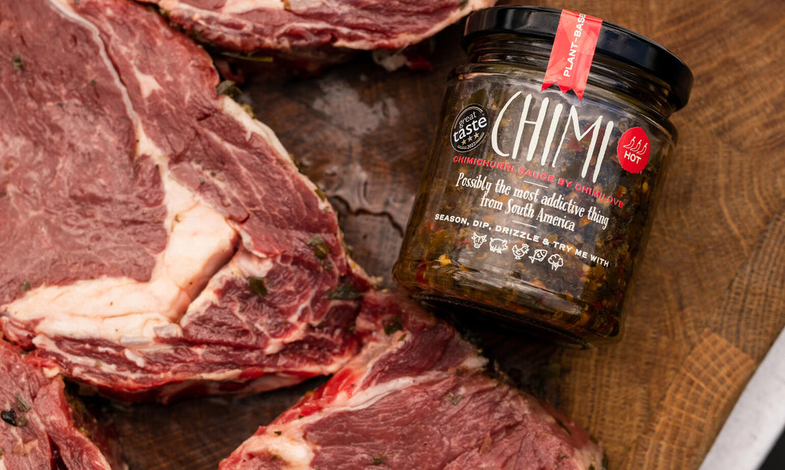 what is chimichurri? CHIMILOVE - season, drizzle or dip.