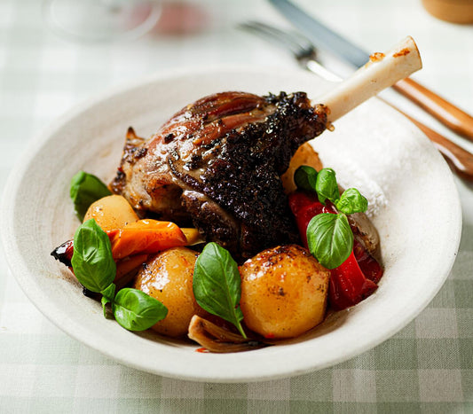 How To Cook Greek Style Lamb Shanks