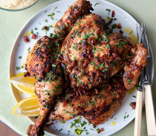 How To Cook Italian Style Fennel Rubbed Spatchcock Chicken