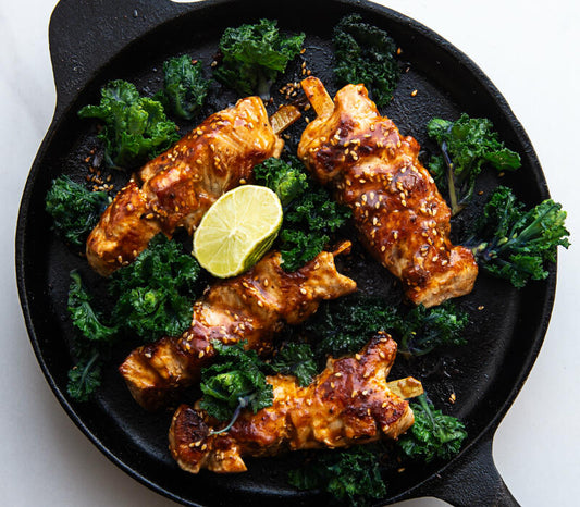 How To Cook Black Bean & Hoisin Glazed Pork Skewers