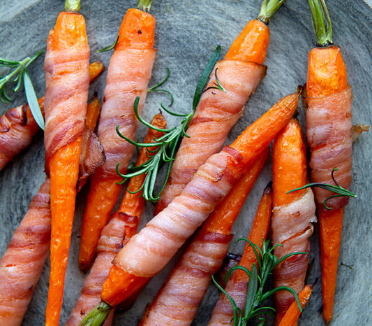 How To Make Heritage Carrots Wrapped In Pancetta