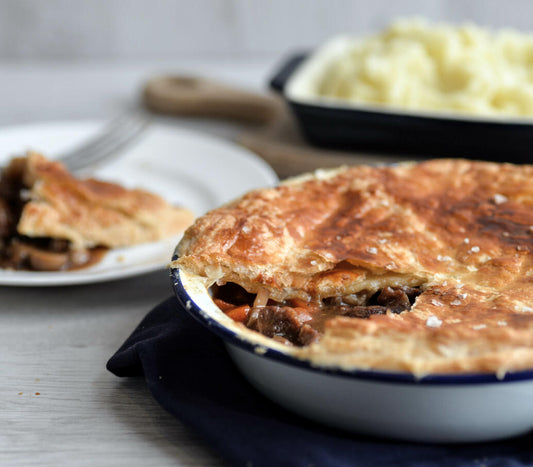 Casseroled Heritage Beef & Ale Pie