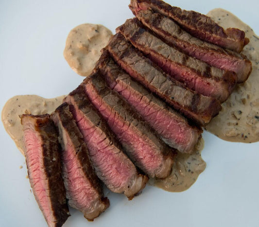How To Cook Rump Steak with Peppercorn Sauce