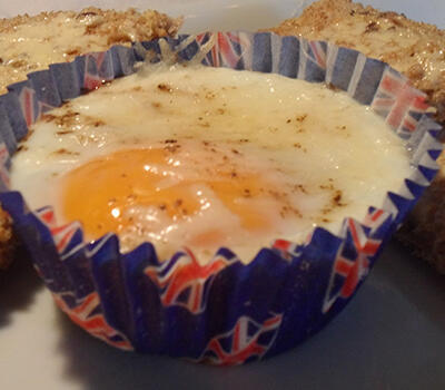 British Bacon and Egg Buns