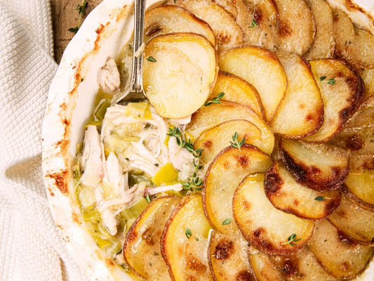 How To Cook Chicken, bacon & leek hot pot