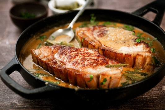 How To Cook Pork Chop with a classic sauce Charcuterie