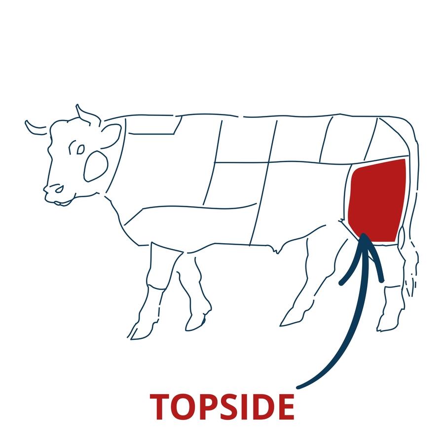 Hand Tied Topside Beef Joint