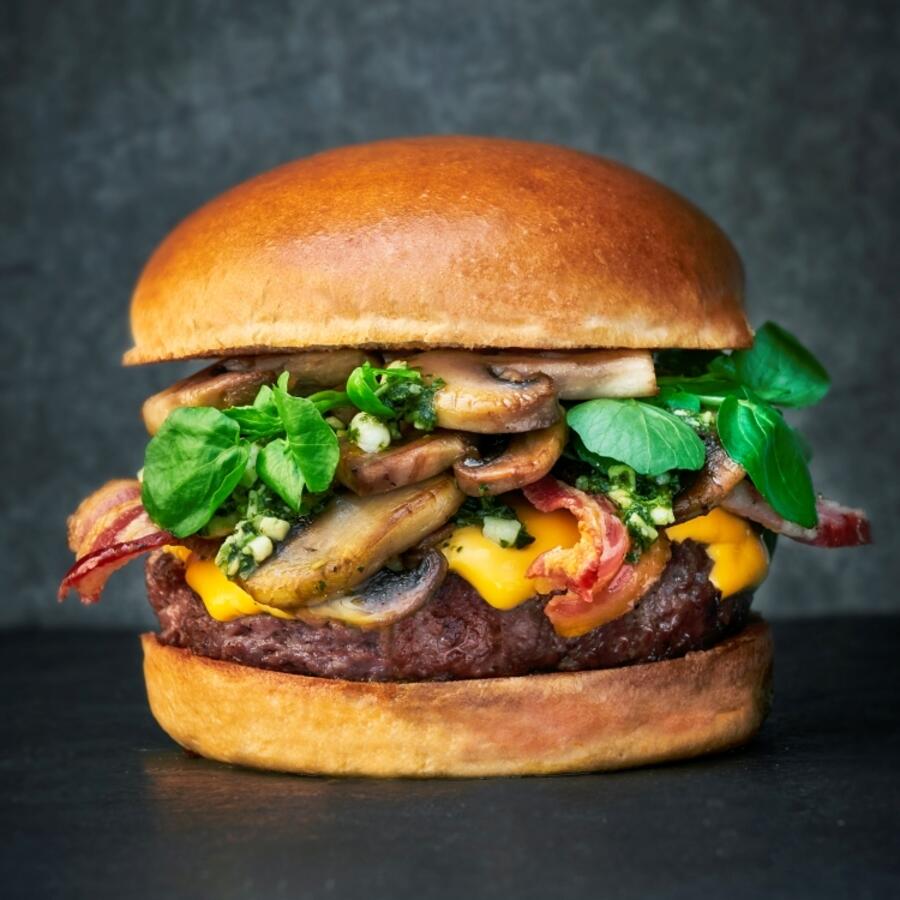 Steak & Bone Marrow Burger