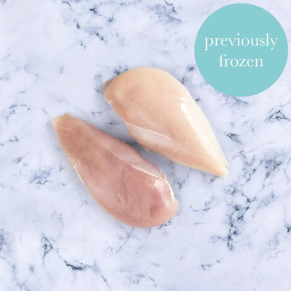 chicken breasts skinned & boned - frozen