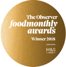Winner - The Observer Foodmonthly Awards 2018